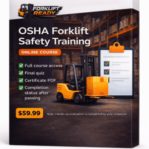 osha compliant forklift safety training
