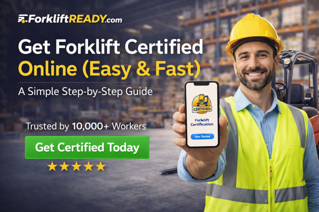 How to Get Forklift Certified Online (Fast & Easy)
