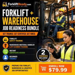 Forklift & Warehouse Job Readiness Bundle